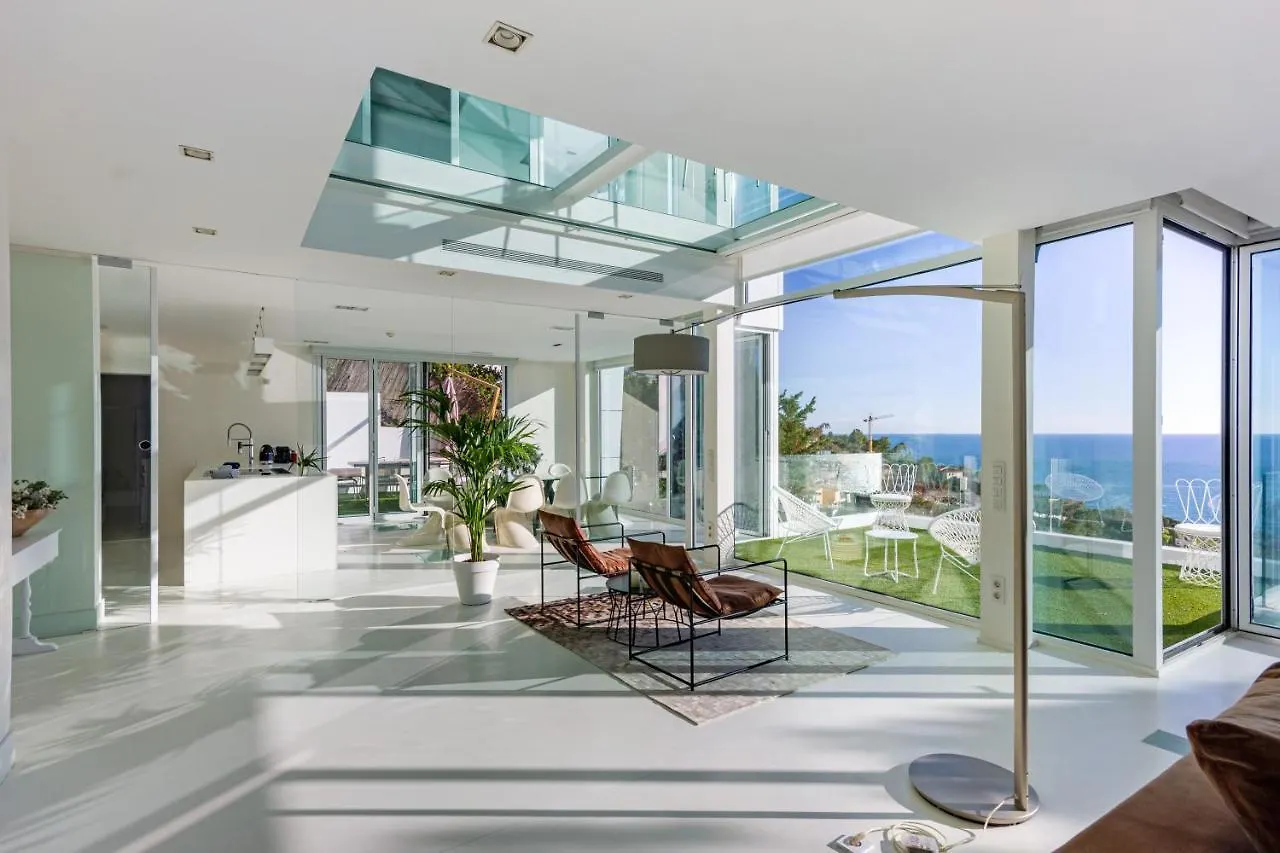 Villa Sitges Bianca Amaizing View Design 10 Min Walk From Beaches