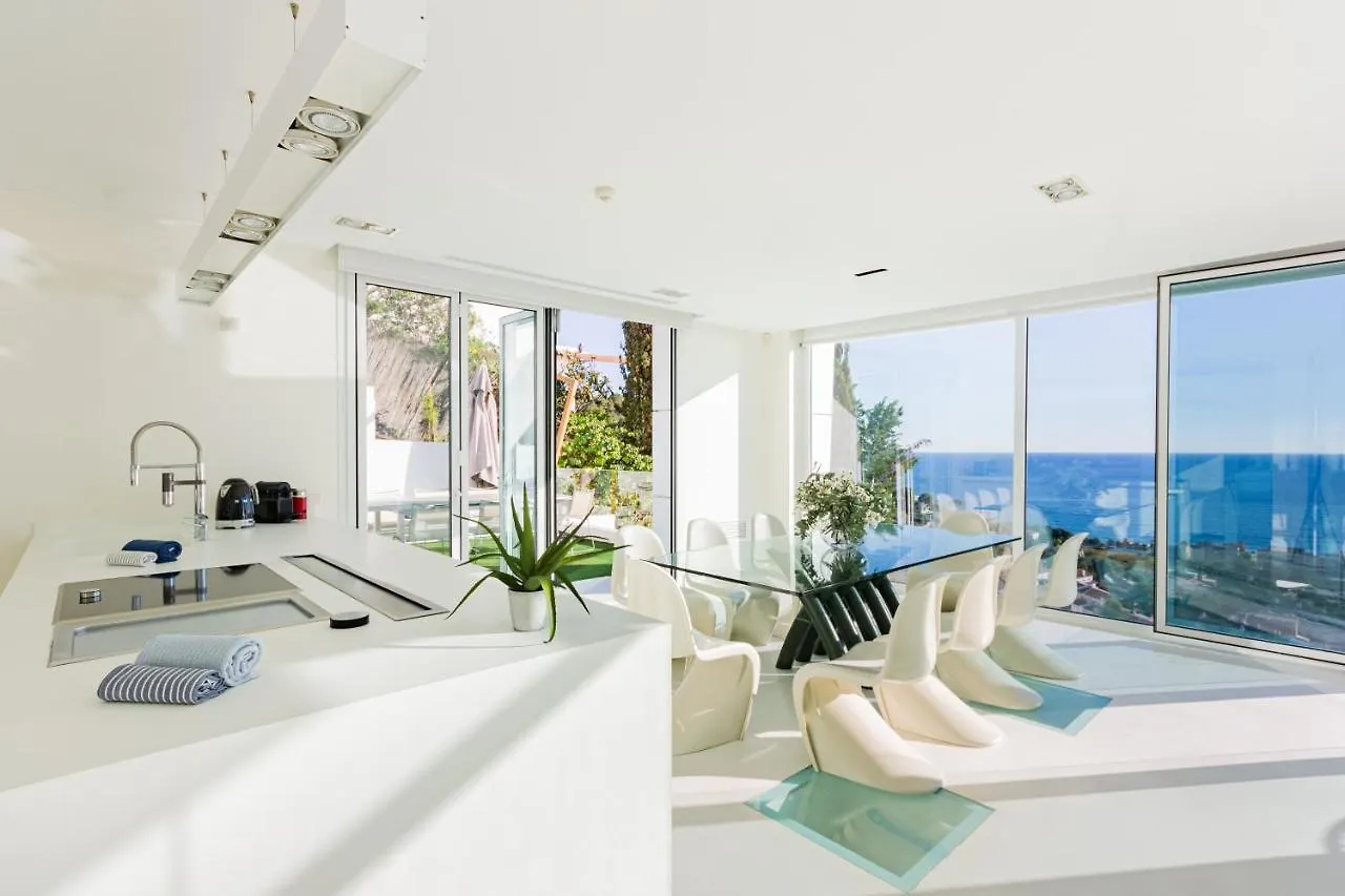 Villa Sitges Bianca Amaizing View Design 10 Min Walk From Beaches Spain