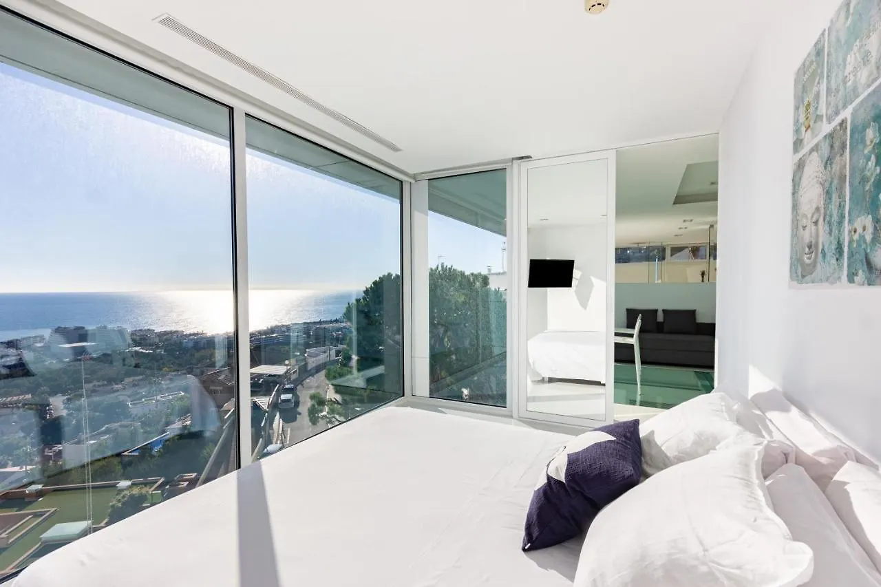 Villa Sitges Bianca Amaizing View Design 10 Min Walk From Beaches