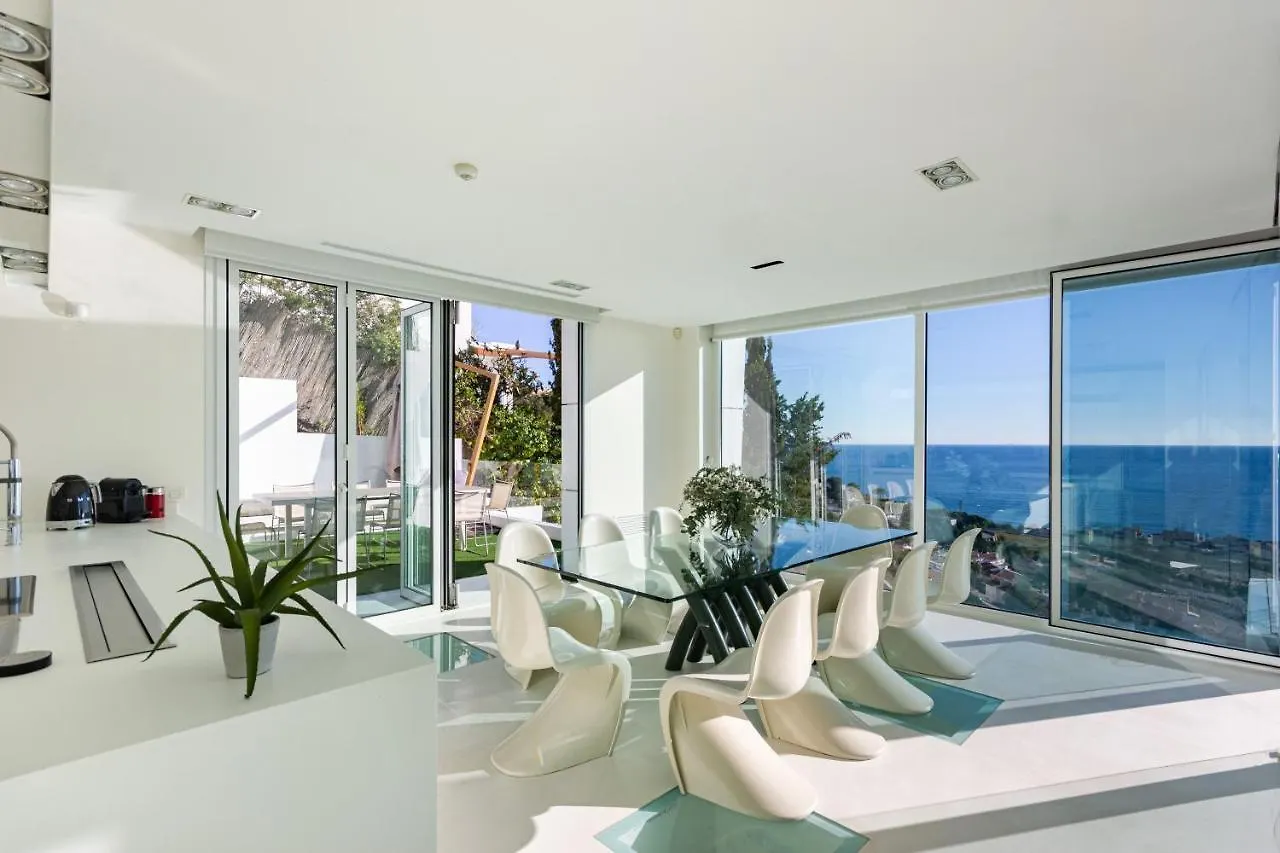 Villa Sitges Bianca Amaizing View Design 10 Min Walk From Beaches