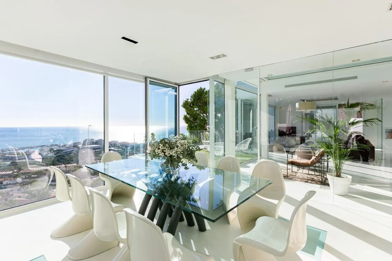 Villa Sitges Bianca Amaizing View Design 10 Min Walk From Beaches Spain