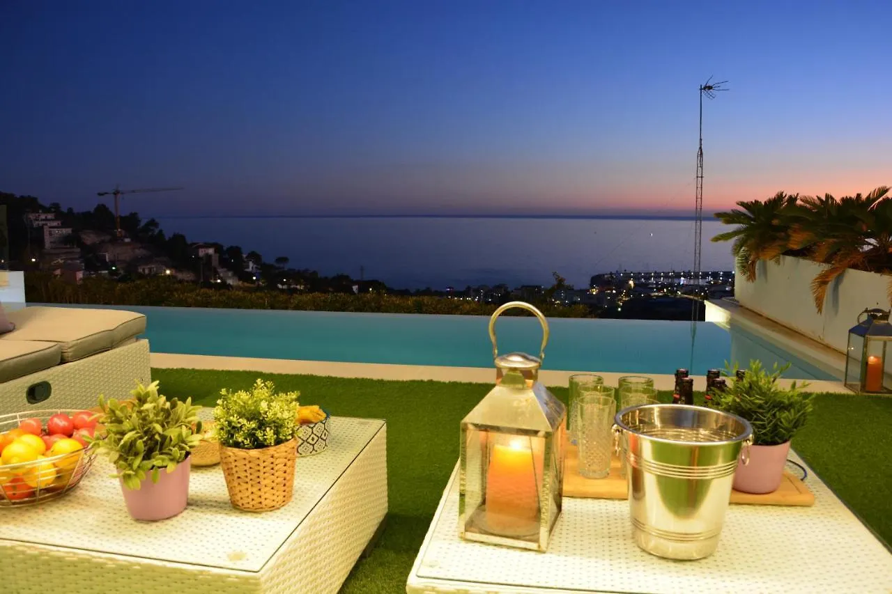 Villa Sitges Bianca Amaizing View Design 10 Min Walk From Beaches
